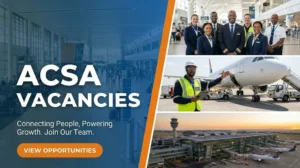 ACSA Vacancies Online Application for Foreigners
