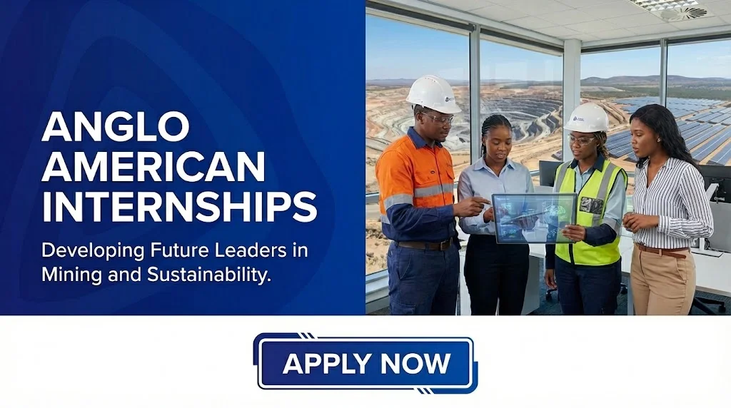 Anglo American Internships Graduate Programme for Foreigners