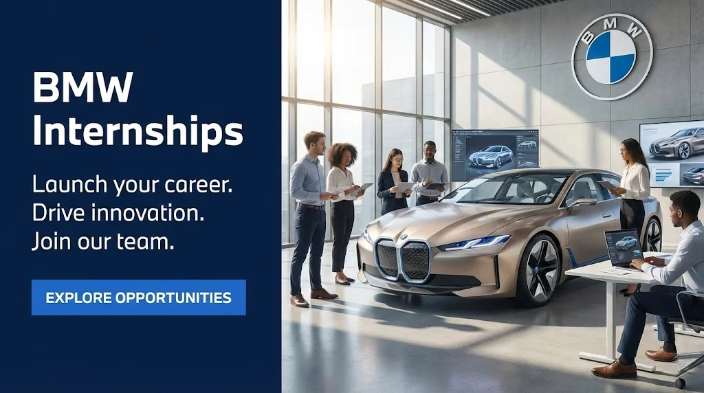 BMW Internship for High School Students Apply Today