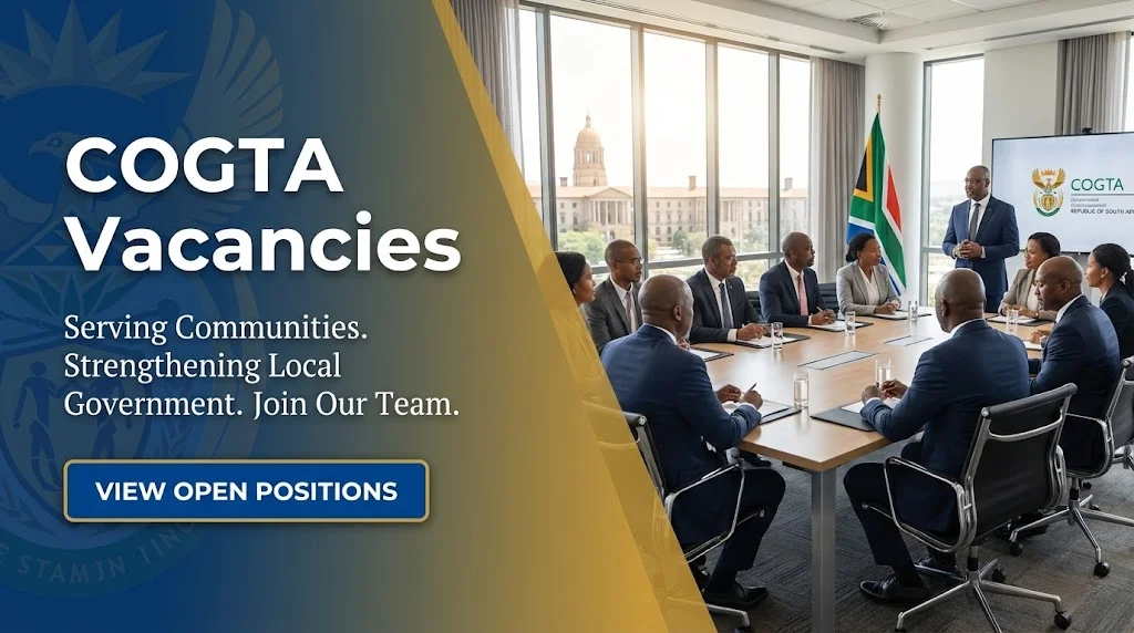 Cogta Vacancies Latest Positions in Department of Cooperative Governance and Traditional Affairs