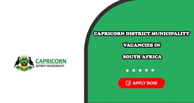 Capricorn District Municipality General Worker Vacancies
