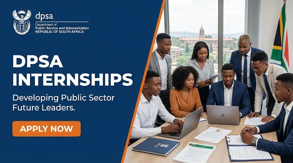 DPSA Internships for Undergraduates in Department of Public Service and Administration