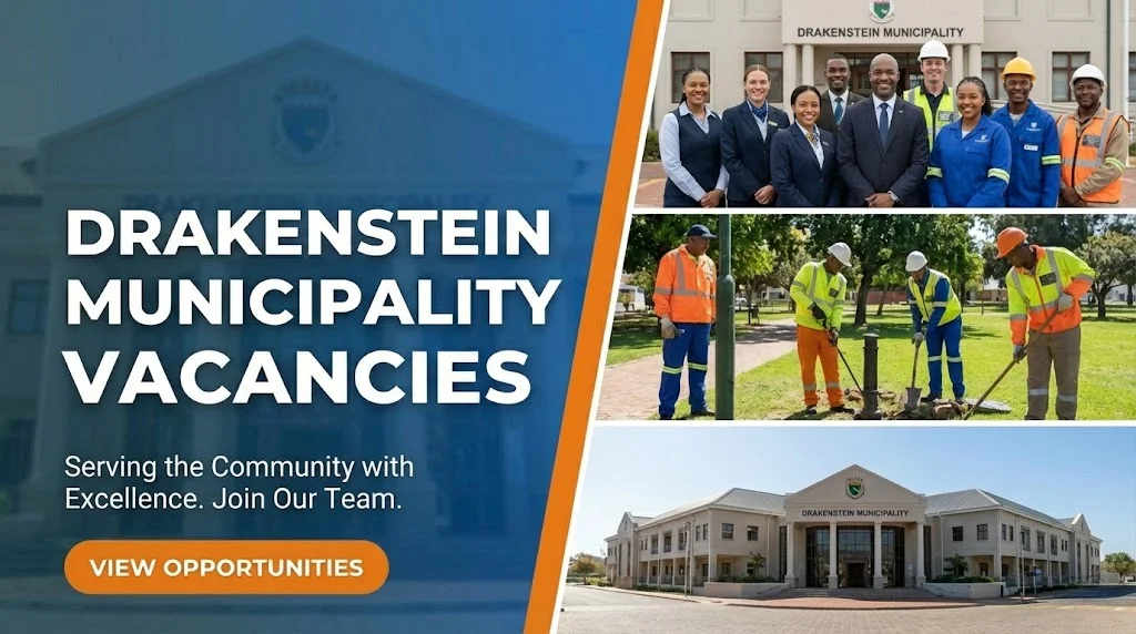 Drakenstein Municipality Vacancies in Government Apply Online
