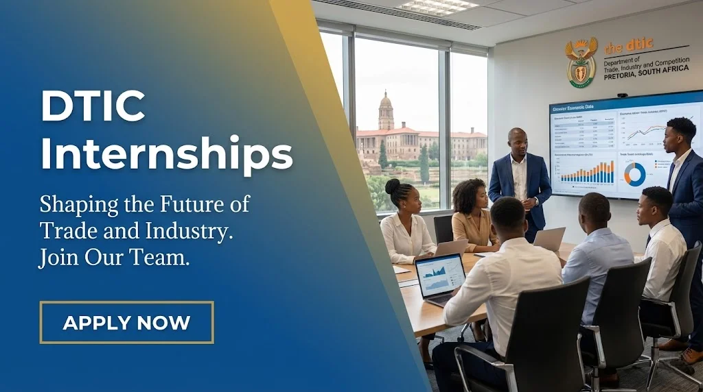 DTIC Internships in Gauteng & Across South Africa