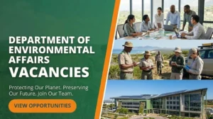 Department of Environmental Affairs Vacancies in South Africa Apply Online