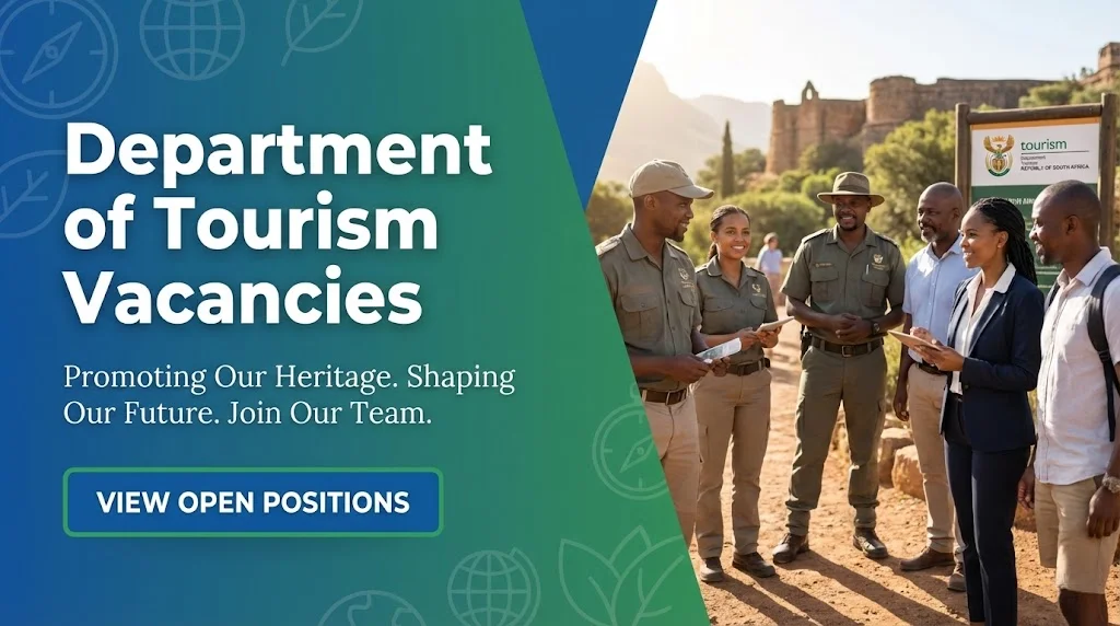 Department of Tourism Vacancies Across South Africa Apply Today