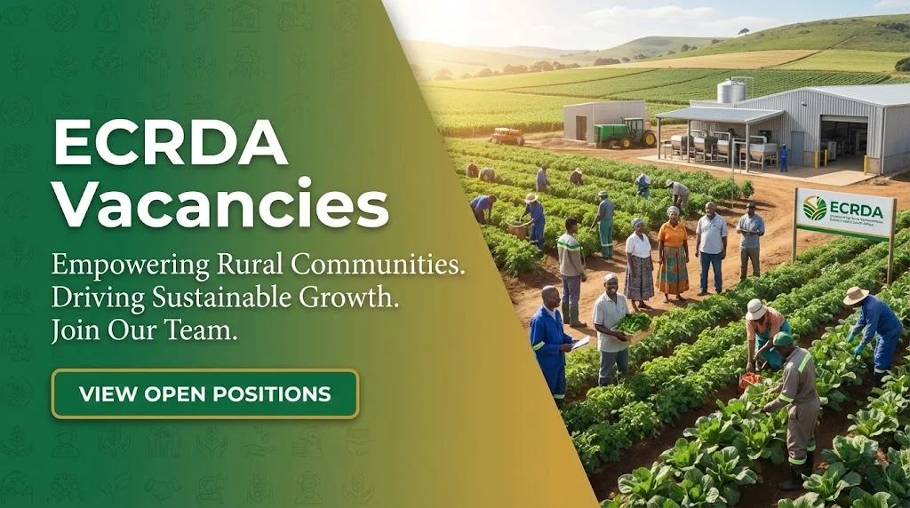 ECRDA Vacancies in Eastern Cape Rural Development Agency