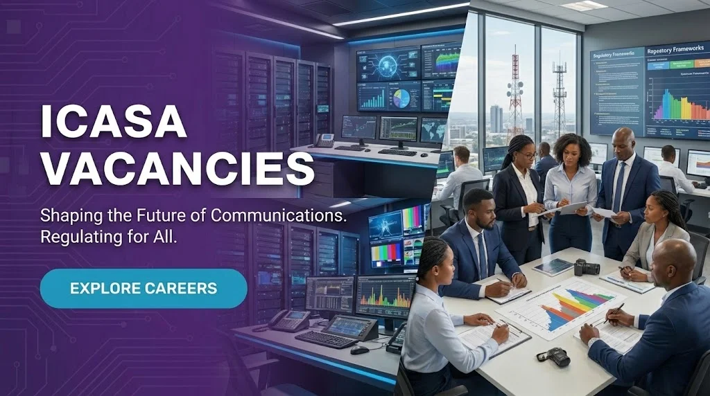 ICASA Vacancies in Independent Communications Authority of South Africa