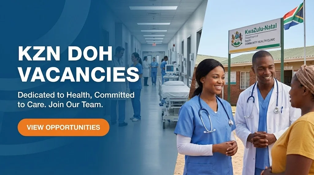 KZN DOH Vacancies in KwaZulu-Natal Department of Health