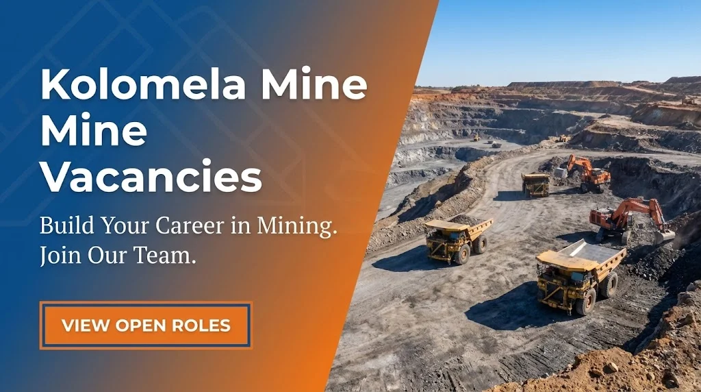 Kolomela Mine Vacancies Submit Job Application Online