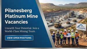 Pilanesberg Platinum Mine Vacancies Apply Online Today