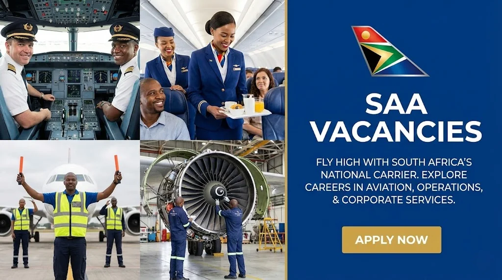 SAA Vacancies for Foreigners in Airlines