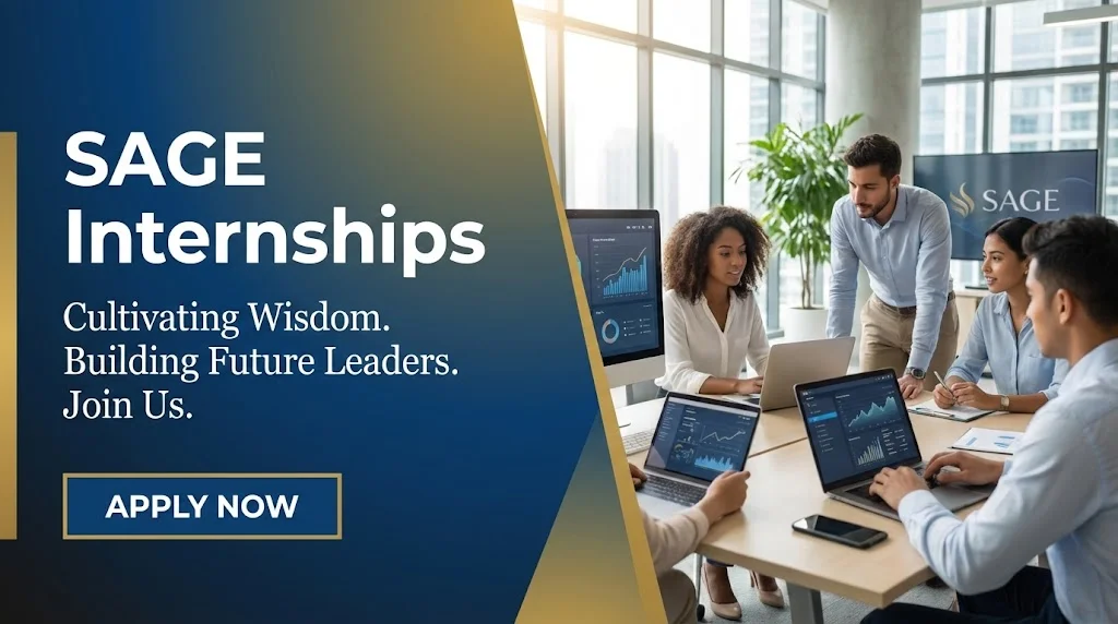 SAGE Internships for Freshers Submit Application Online