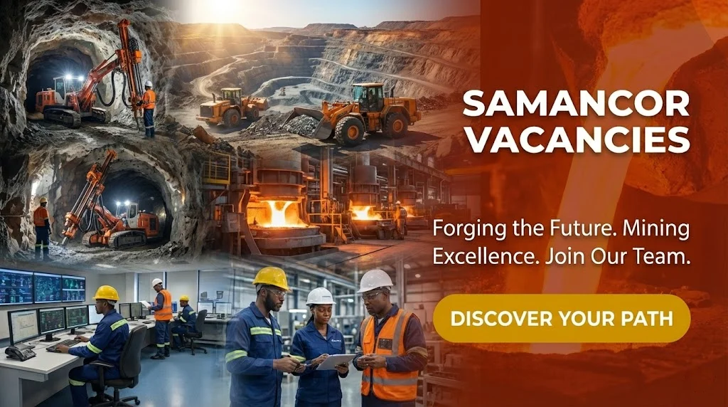 Samancor Vacancies in Gauteng & Across South Africa