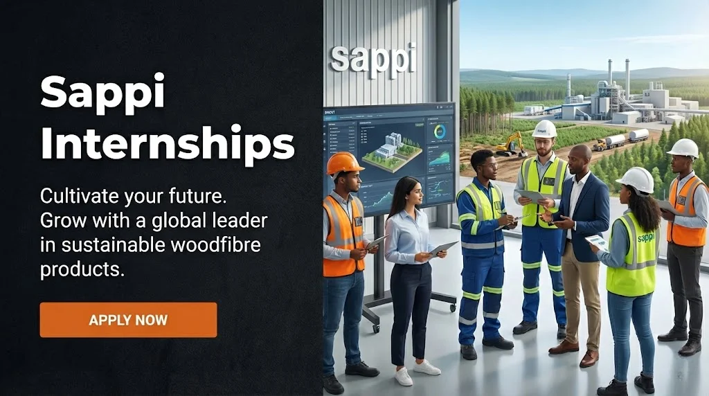 Sappi General Worker Internships for Freshers