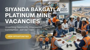 Urgent Vacancies at Siyanda Bakgatla Platinum Mine With No Experience