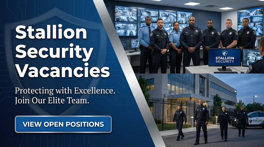 Stallion Security Vacancies in Gauteng & Across South Africa