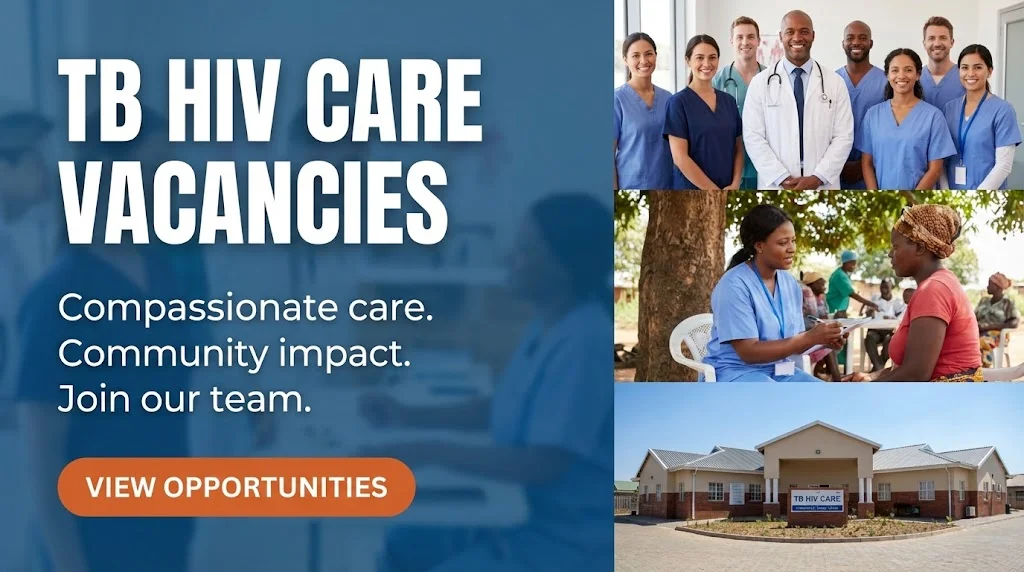 TB HIV Care Vacancies in Healthcare Sector Apply Online