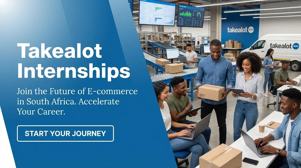 Takealot Internships for Fresh Graduates