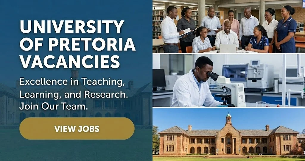 University of Pretoria Vacancies for Student With No Experience