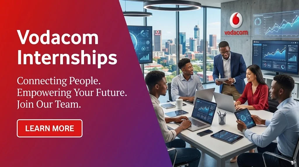 Vodacom Internship Graduate Programme Online Recruitment
