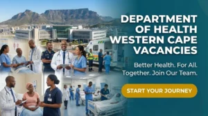 Department of Health Western Cape Vacancies in Healthcare Apply Today