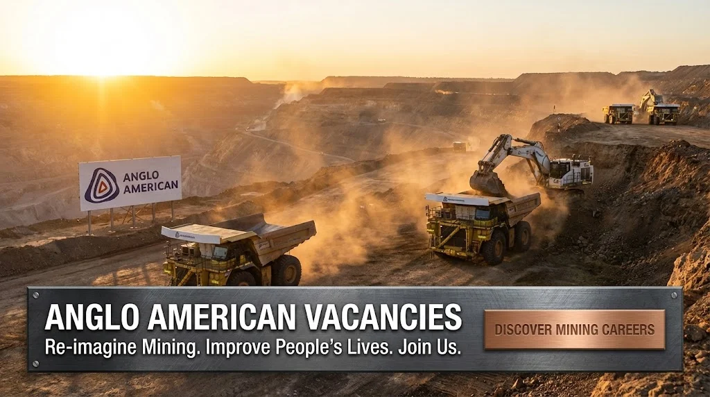 Anglo American Vacancies Without Experience Positions in South Africa