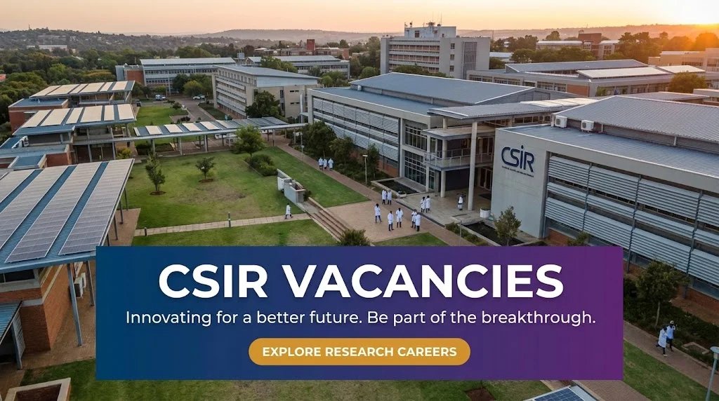 CSIR Vacancies in Council for Scientific and Industrial Research Apply Now