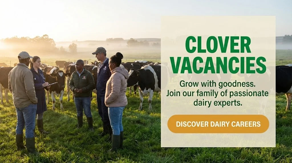 Clover Vacancies Full-time & Part-time Jobs Opportunities in Gauteng
