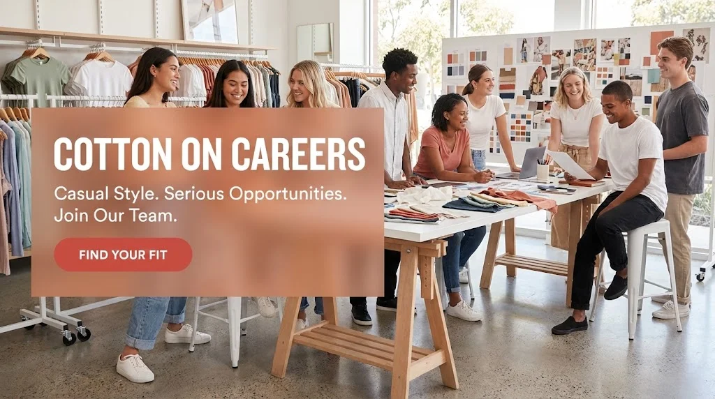 Cotton On Careers in Retail Fashion Industry Apply Online