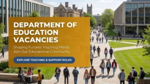 Department of Education Vacancies in Government for Freshers