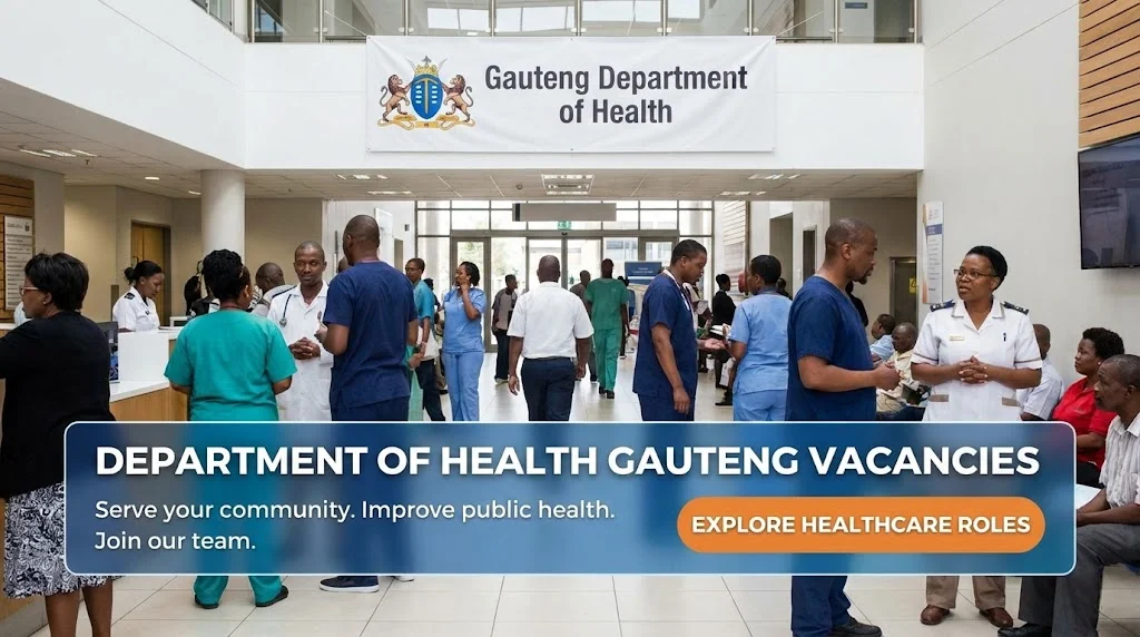 Department of Health Gauteng Vacancies in Government Apply Online