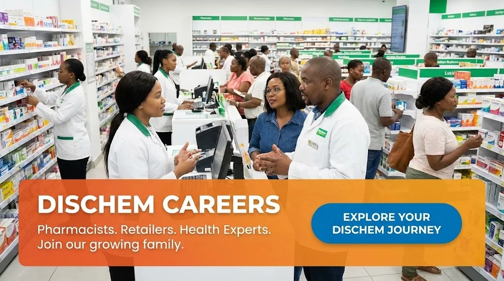 Dischem Careers & Learnerships for Matriculants Students