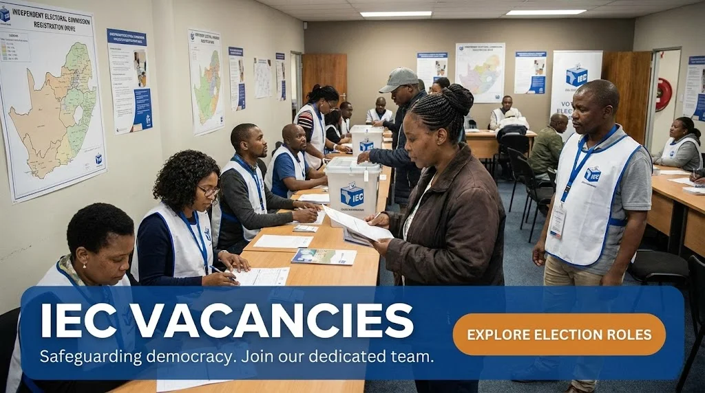 IEC Vacancies in Independent Electoral Commission of South Africa