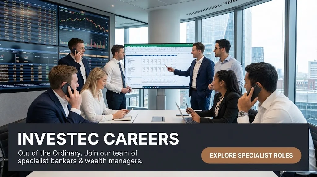 Investec Careers and Learnerships Opportunities Apply Today