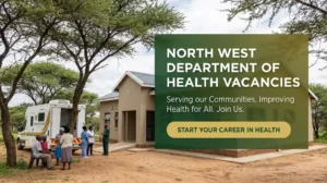 North West Department of Health Vacancies South Africa