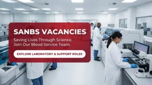 SANBS Vacancies in South African National Blood Service Apply Online