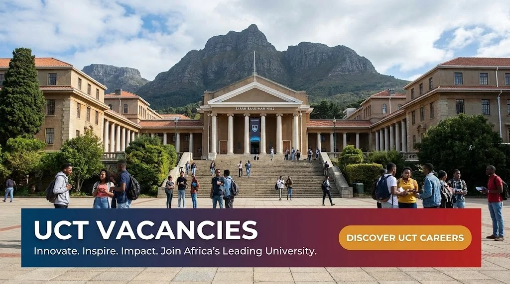 UCT Vacancies in University of Cape Town Apply Online