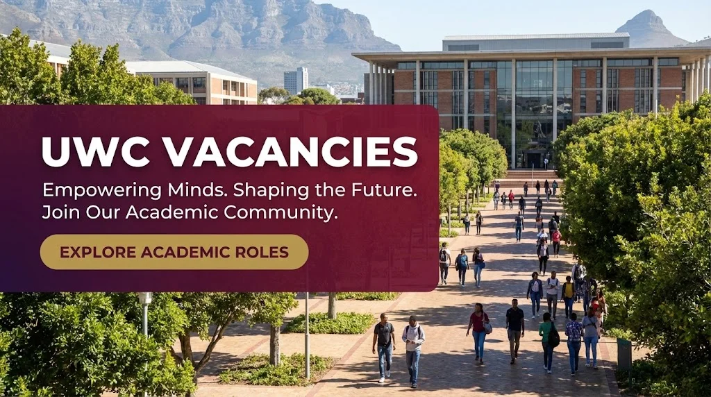 UWC Work Study Vacancies in University of the Western Cape