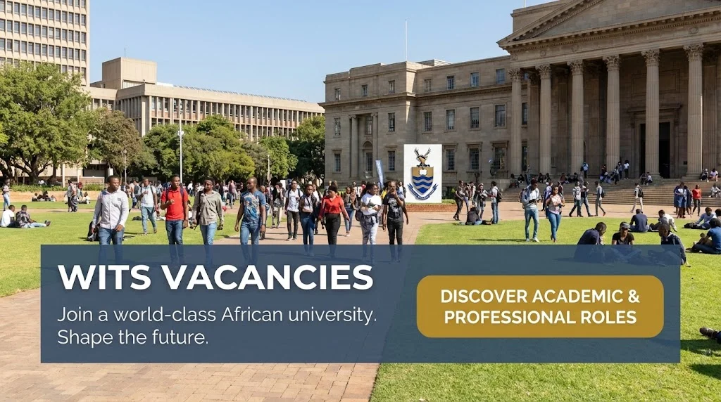 Wits Vacancies for Fresh Graduates in University of the Witwatersrand