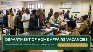 Department of Home Affairs Vacancies in Government Online Application